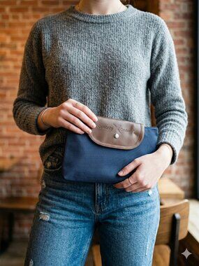 This is an official Celebrity Cruises travel pouch, perfect for organizing toile